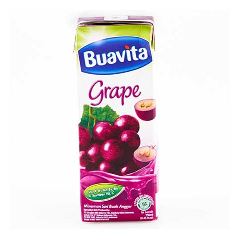 BUAVITA GRAPE 6X250ML